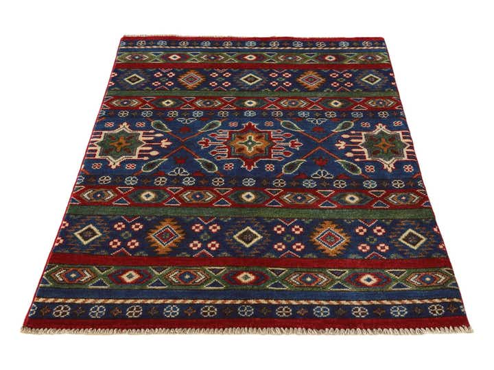 2' 9 x 4' 1 Hand Knotted Kazak Rug