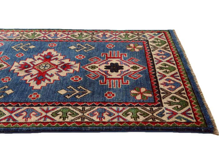 2' 7 x 4' 2 Hand Knotted Kazak Rug