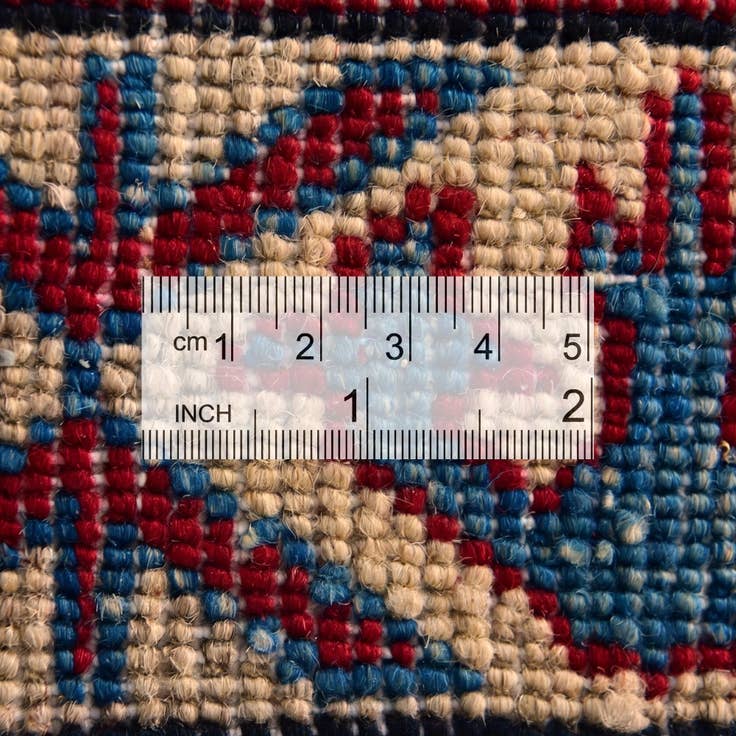 Detail image of 2' 7 x 4' 2 Hand Knotted Kazak Rug
