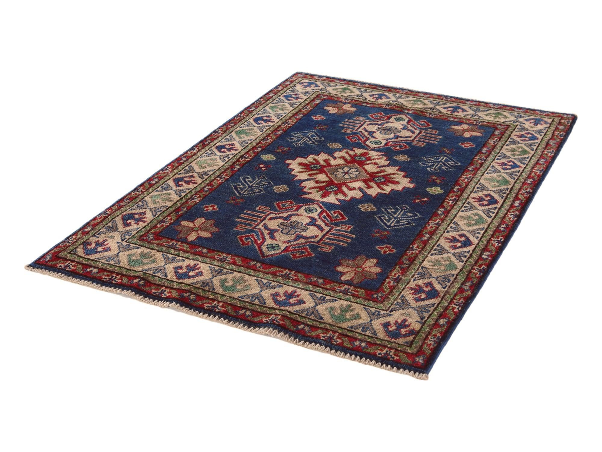 2' 11 x 4' 1 Hand Knotted Kazak Rug