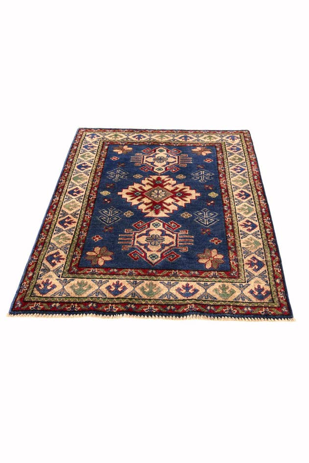 Detail image of 2' 11 x 4' 1 Hand Knotted Kazak Rug