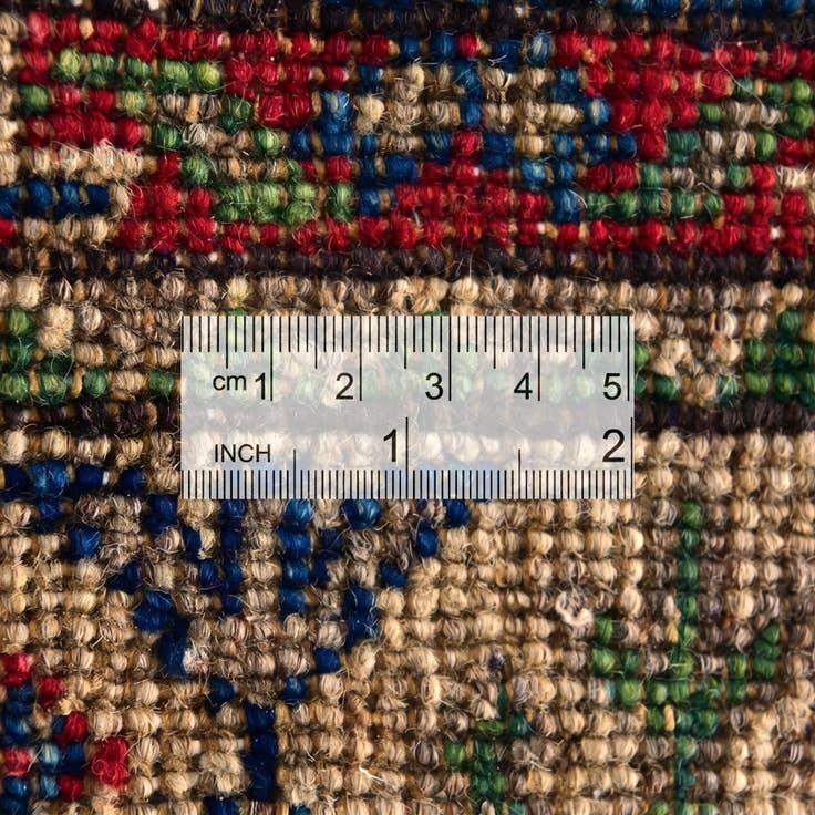 Detail image of 2' 11 x 4' 1 Hand Knotted Kazak Rug