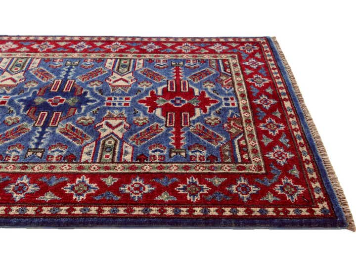 2' 6 x 4' Hand Knotted Kazak Rug
