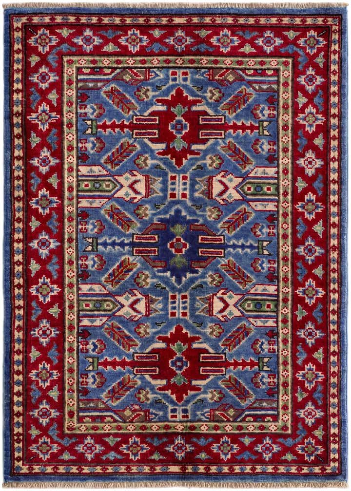 2' 6 x 4' Hand Knotted Kazak Rug