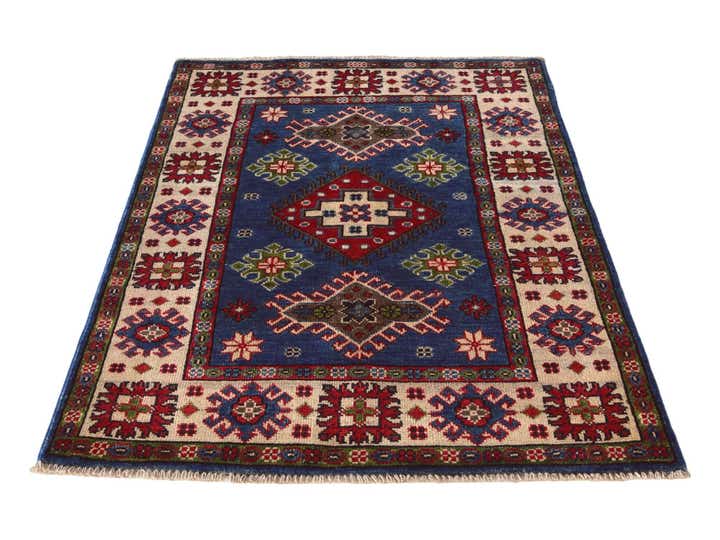 2' 8 x 3' 10 Hand Knotted Kazak Rug