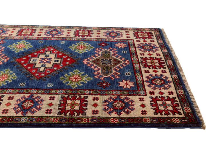 2' 8 x 3' 10 Hand Knotted Kazak Rug