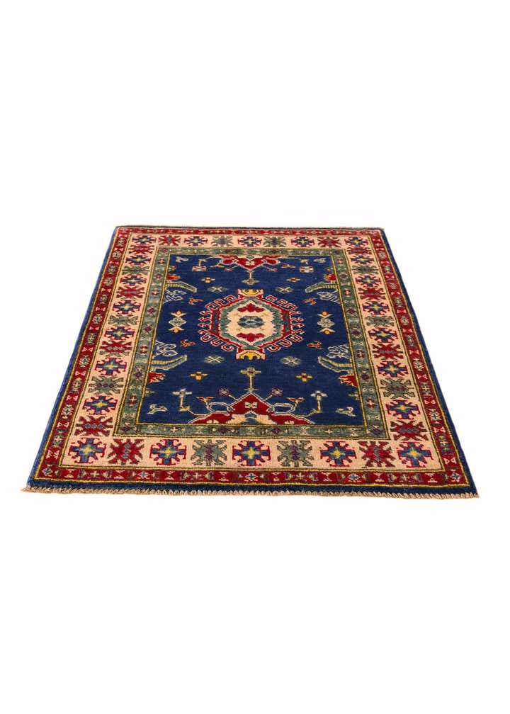 2' 9 x 3' 10 Hand Knotted Kazak Rug
