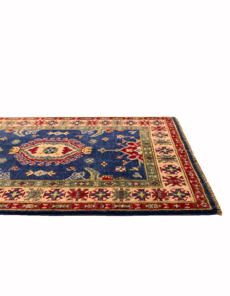 Detail image of 2' 9 x 3' 10 Hand Knotted Kazak Rug