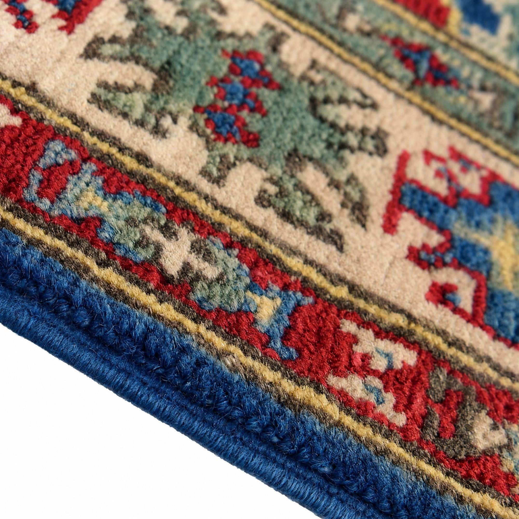 85cm x 115cm Hand Knotted Kazak Rug