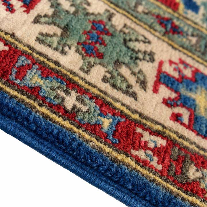 85cm x 115cm Hand Knotted Kazak Rug