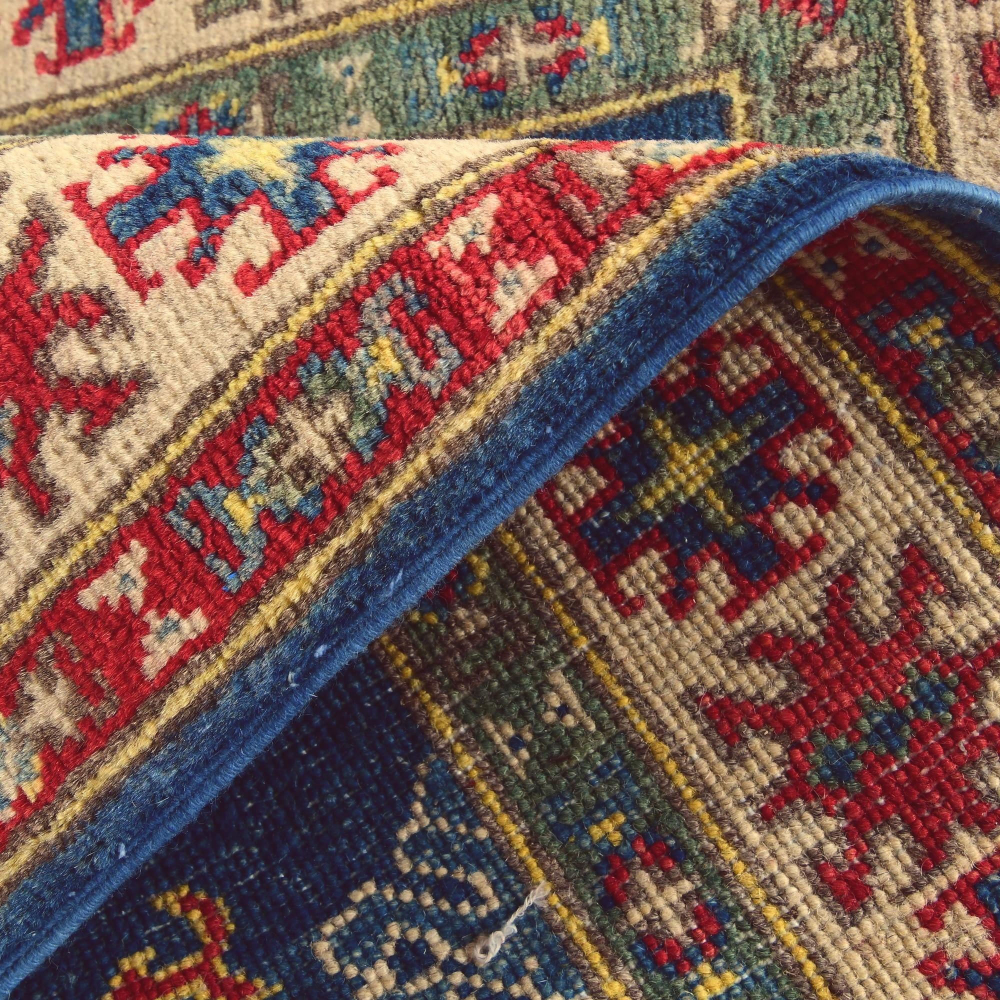 2' 9 x 3' 10 Hand Knotted Kazak Rug