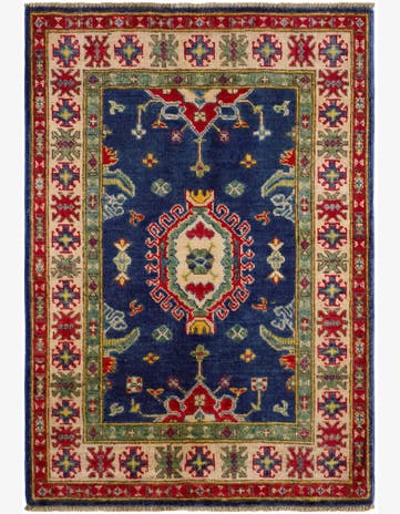 2' 9 x 3' 10 Hand Knotted Kazak Rug