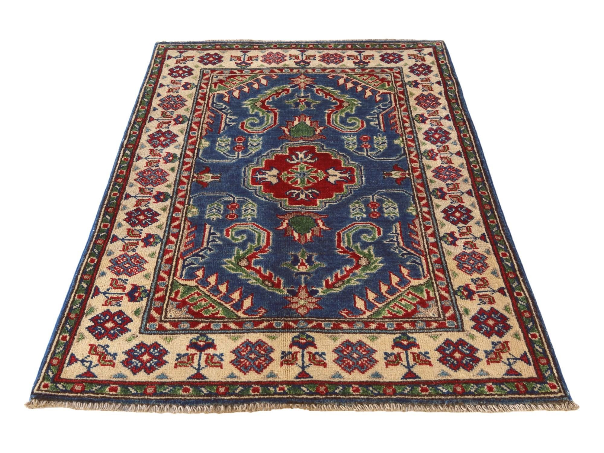 2' 8 x 4' 2 Hand Knotted Kazak Rug