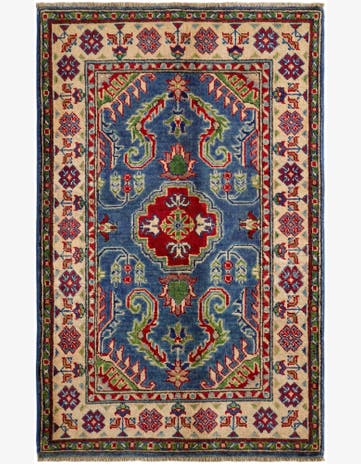 2' 8 x 4' 2 Hand Knotted Kazak Rug