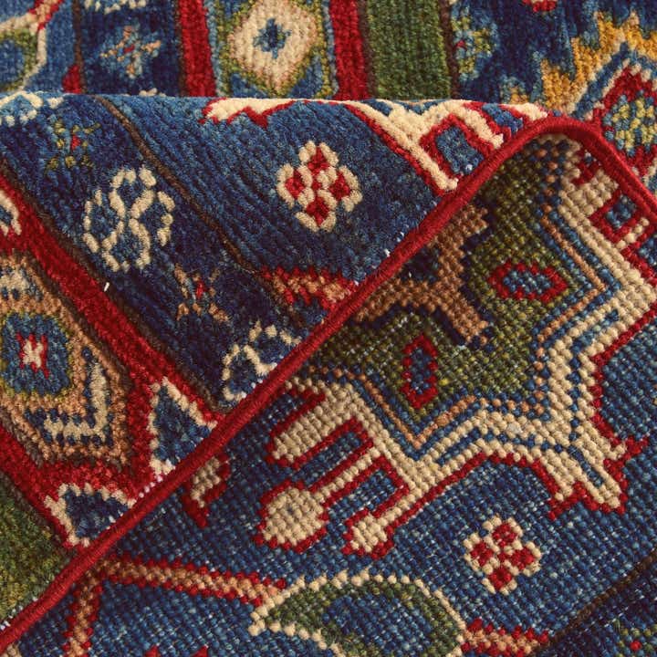 2' 8 x 4' Hand Knotted Kazak Rug