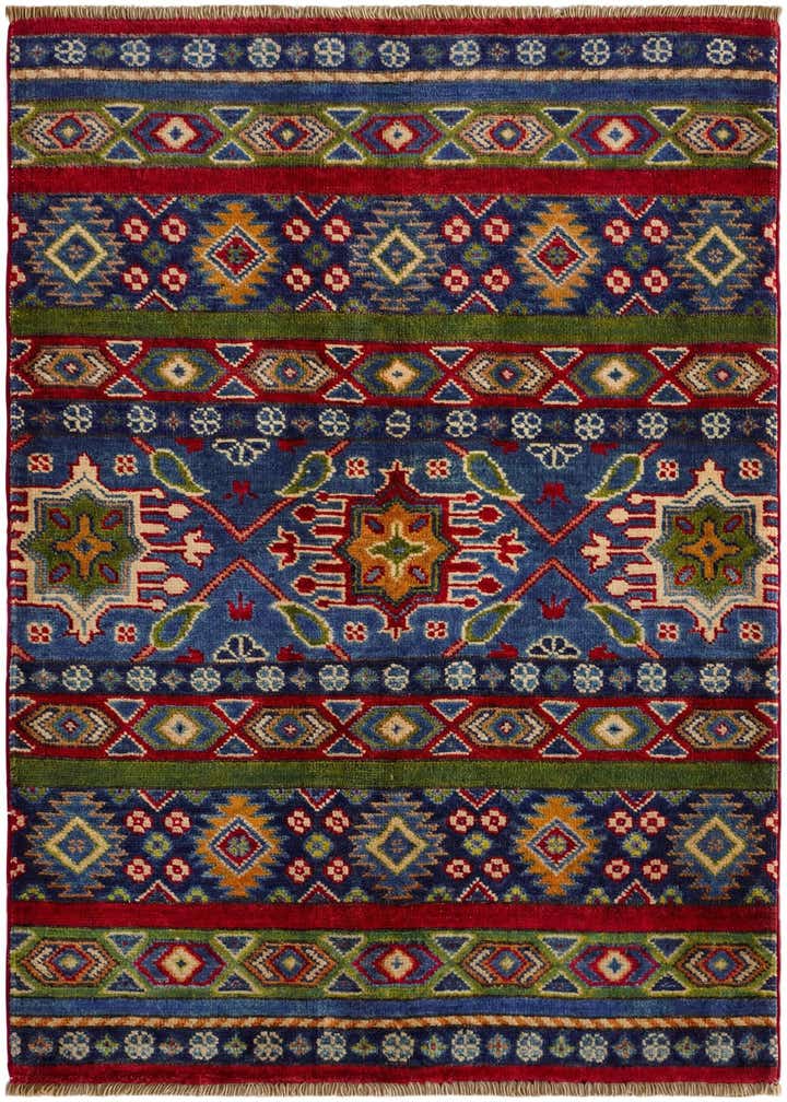 2' 8 x 4' Hand Knotted Kazak Rug