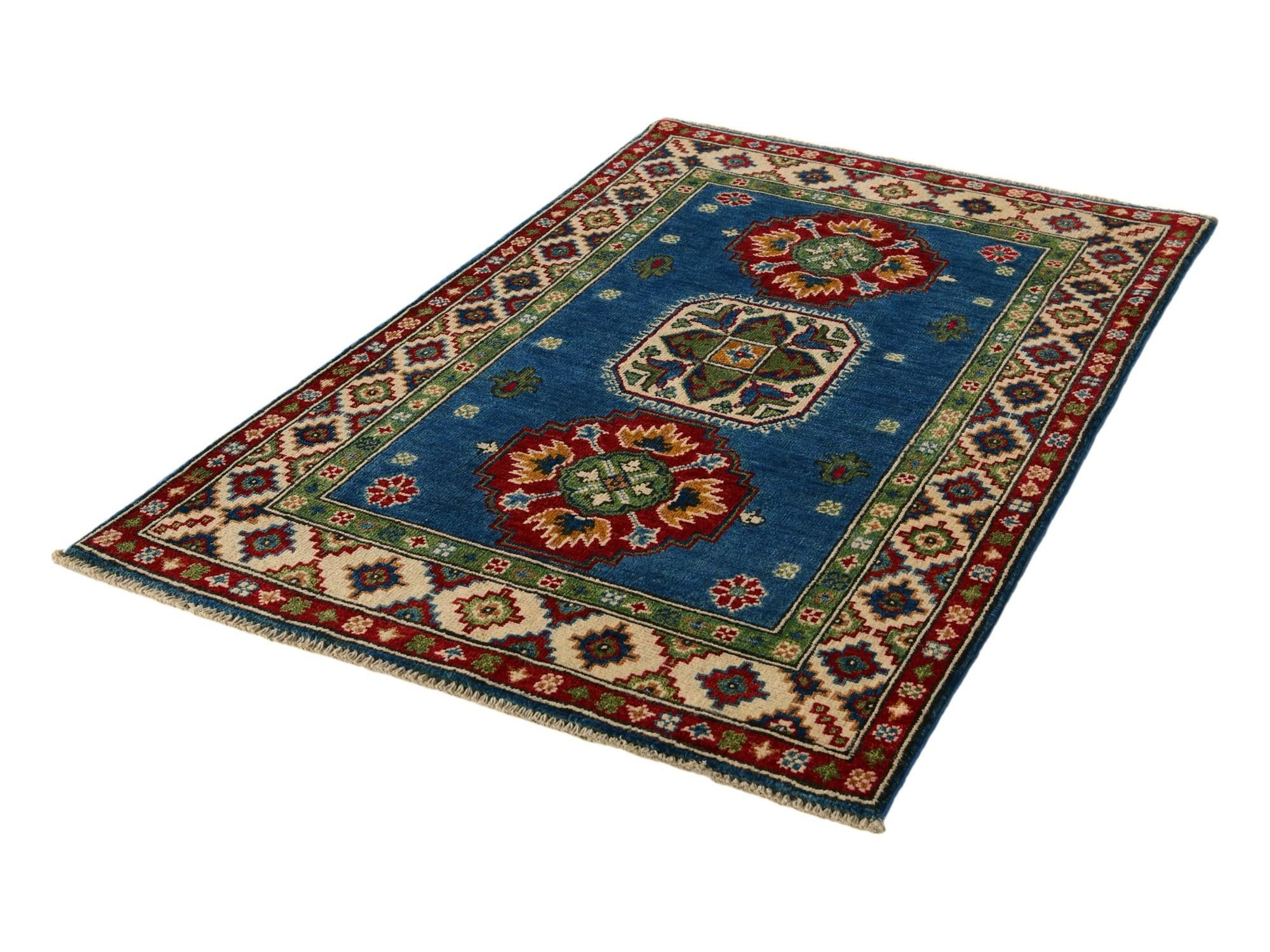 2' 9 x 4' 5 Hand Knotted Kazak Rug