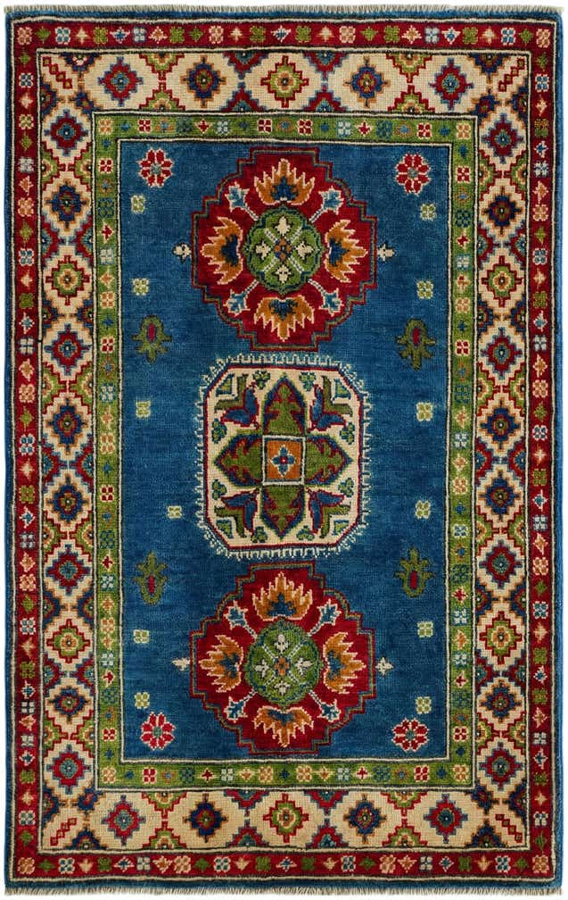 2' 9 x 4' 5 Hand Knotted Kazak Rug