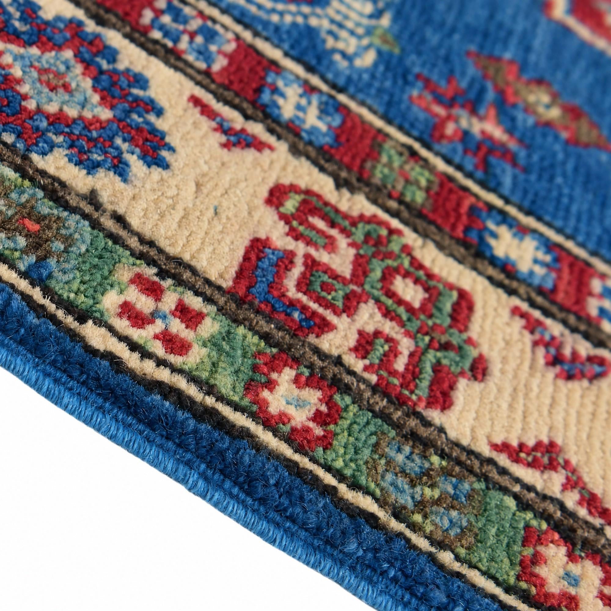 Detail image 8 of 12: 2' 8 x 4' 2 Hand Knotted Kazak Rug