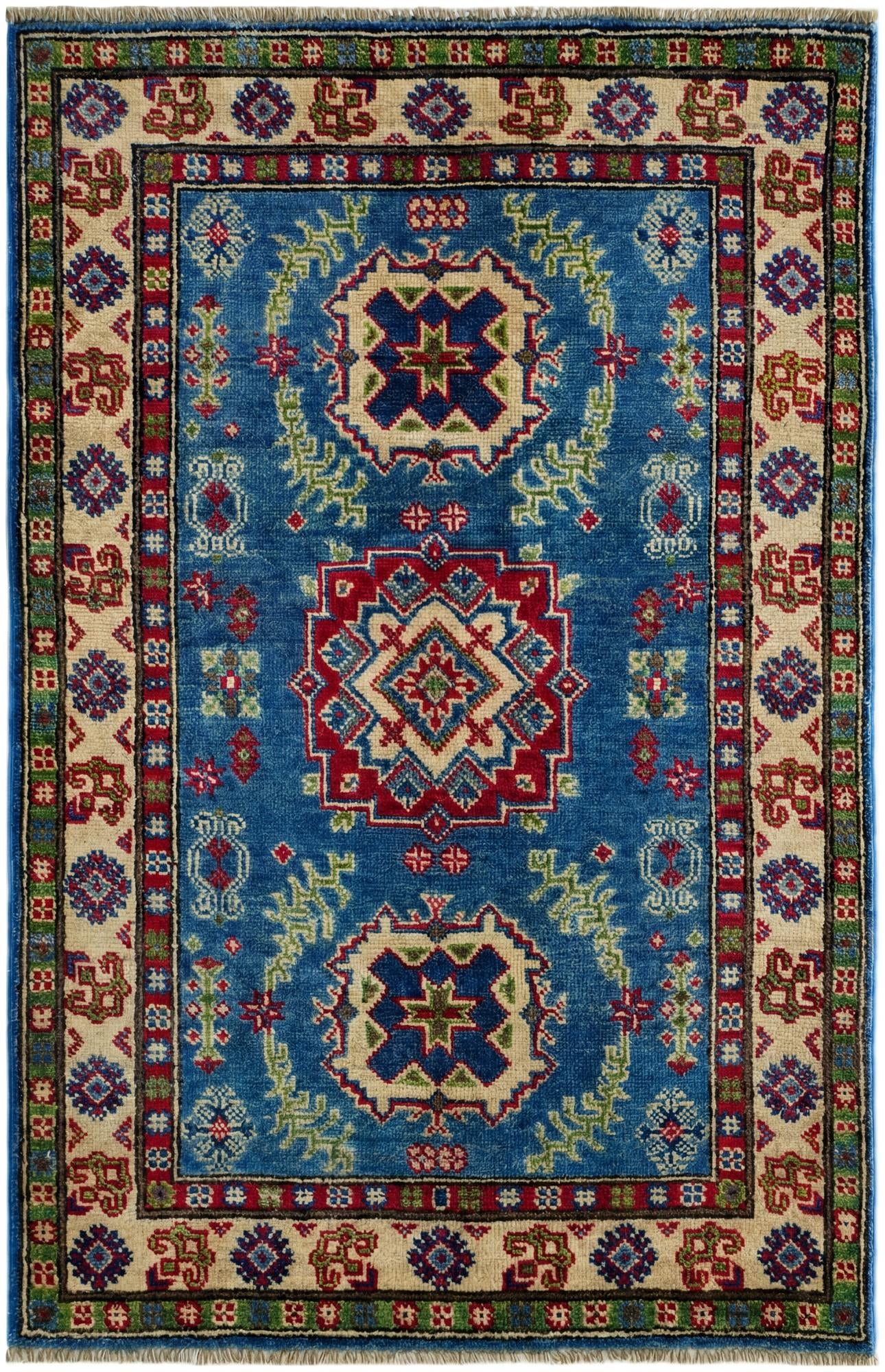 2' 8 x 4' 2 Hand Knotted Kazak Rug
