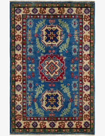 2' 8 x 4' 2 Hand Knotted Kazak Rug