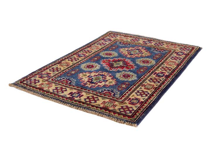 2' x 2' 11 Hand Knotted Kazak Rug