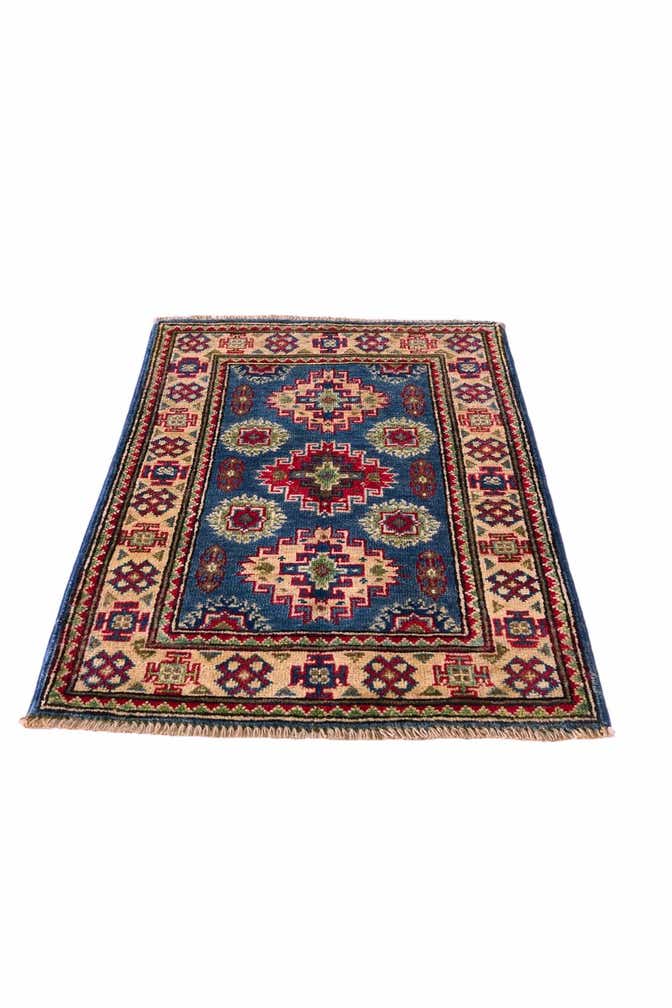 2' x 2' 11 Hand Knotted Kazak Rug