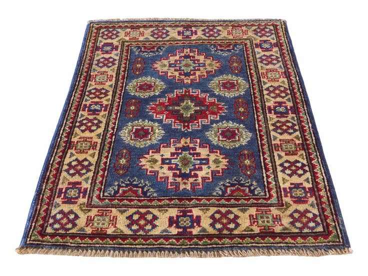 Detail image of 2' x 2' 11 Hand Knotted Kazak Rug
