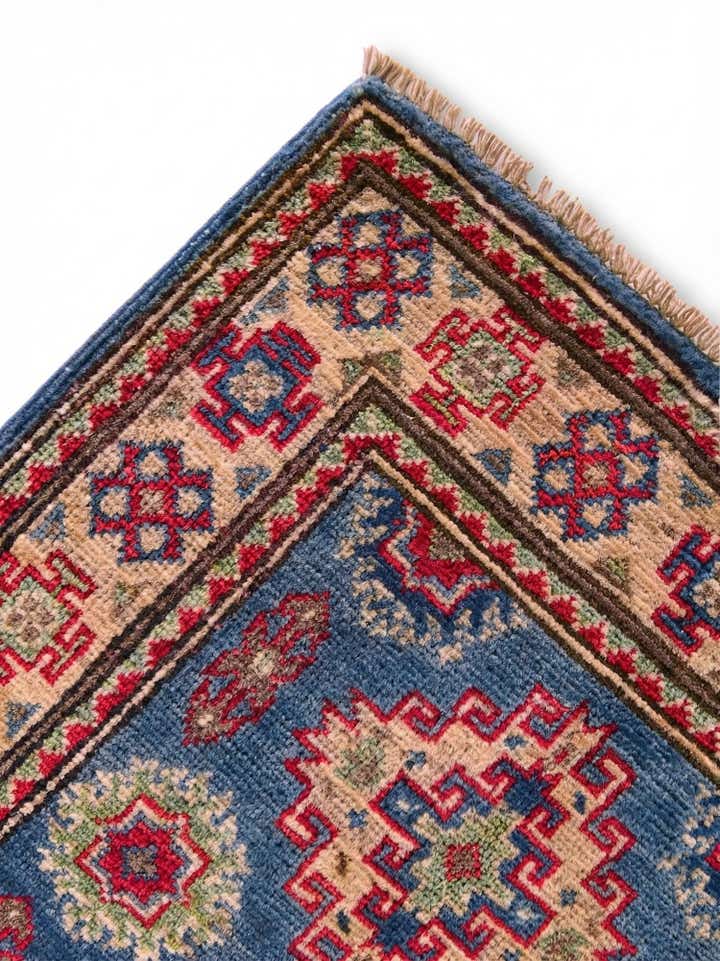 2' x 2' 11 Hand Knotted Kazak Rug