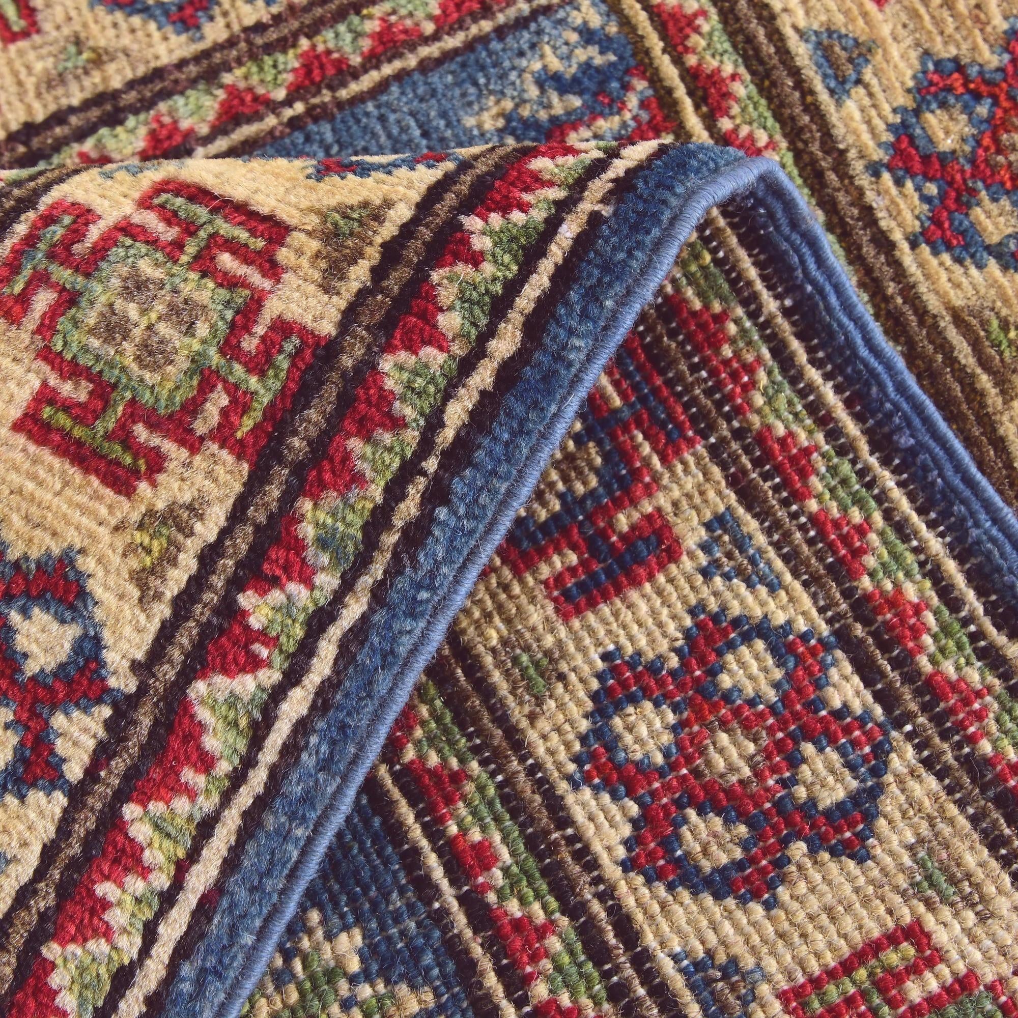 2' x 2' 11 Hand Knotted Kazak Rug