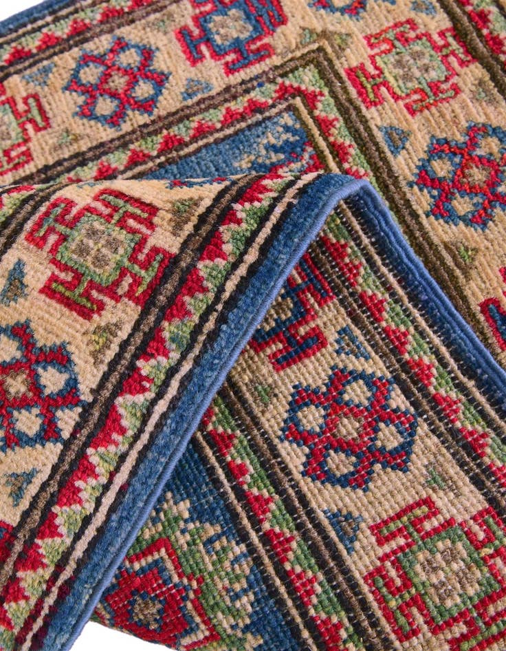 Detail image of 2' x 2' 11 Hand Knotted Kazak Rug