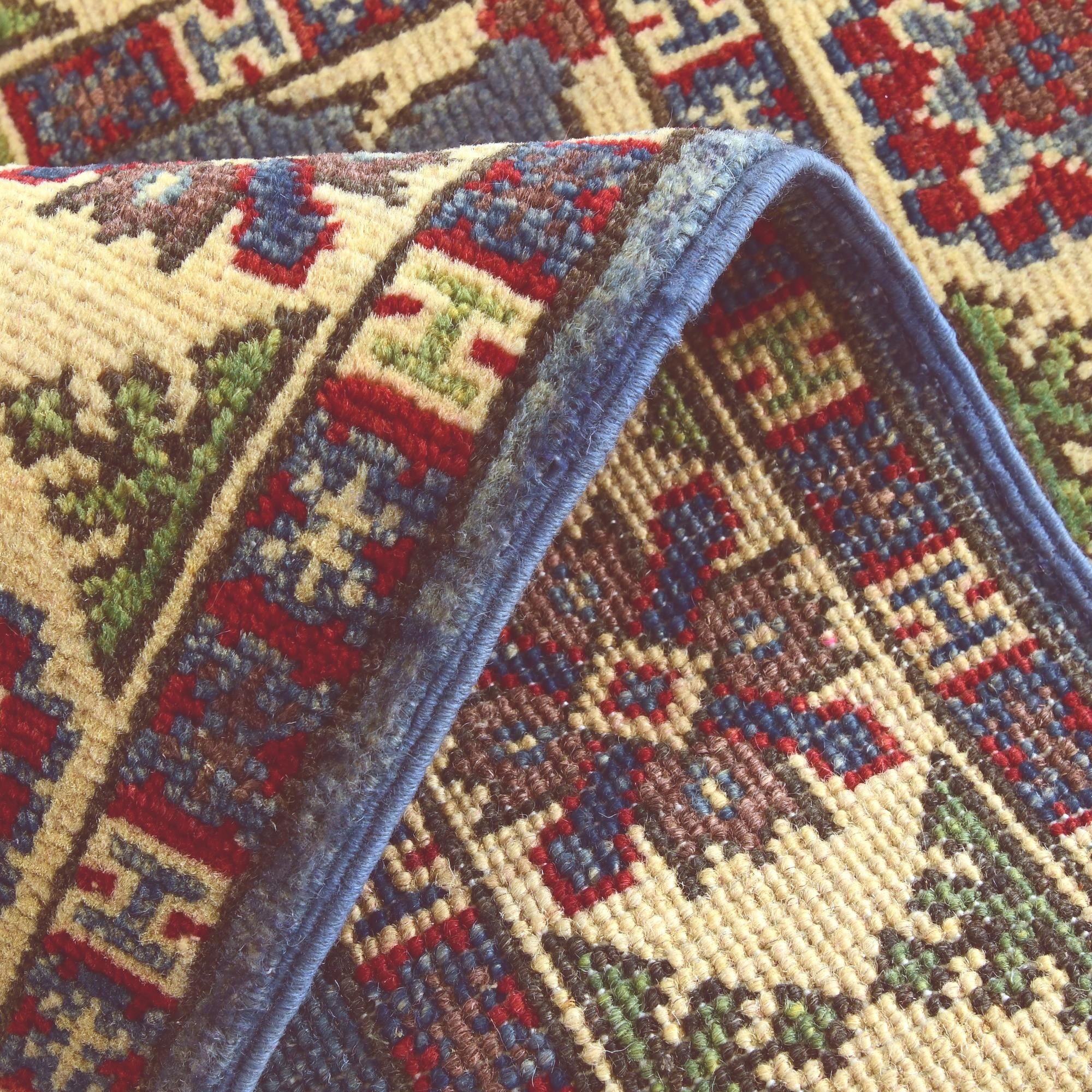 2' x 3' 2 Hand Knotted Kazak Rug