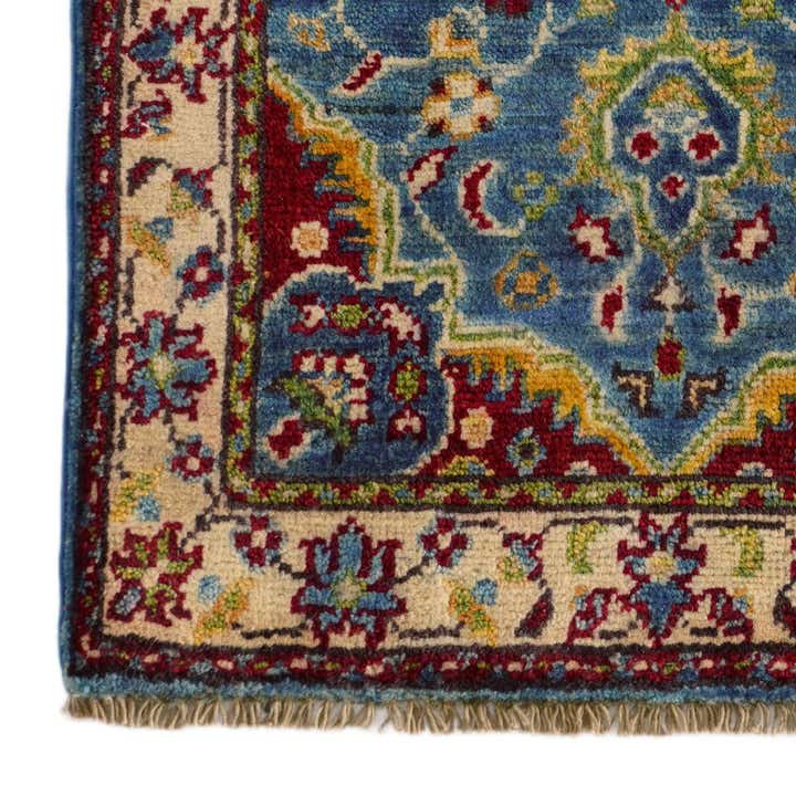 1' 10 x 2' 11 Hand Knotted Kazak Rug
