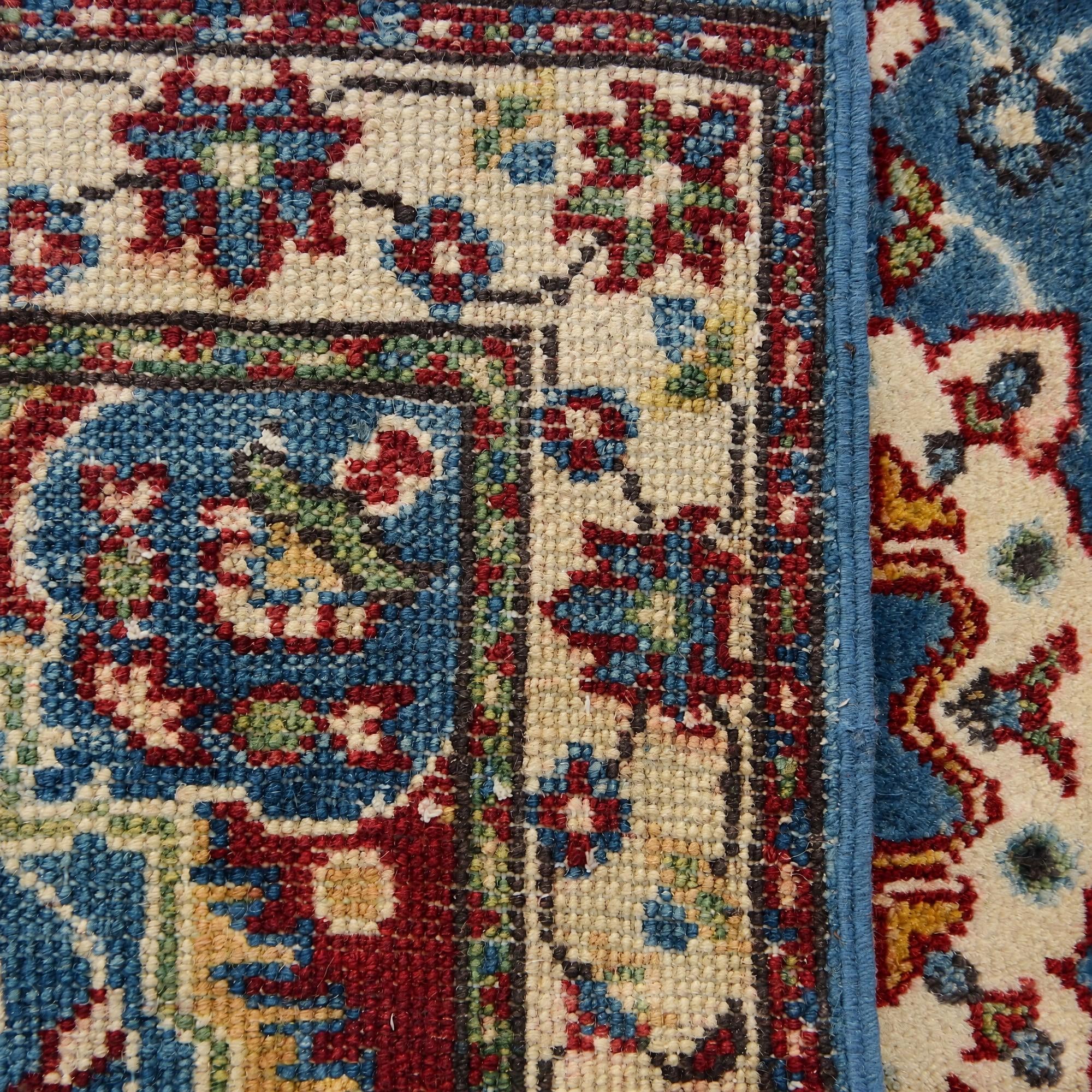 Detail image 12 of 12: 1' 10 x 2' 11 Hand Knotted Kazak Rug