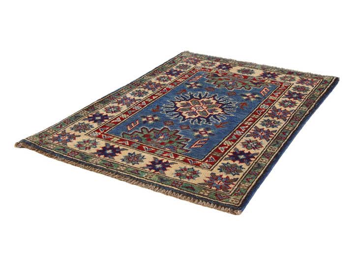 2' 1 x 3' Hand Knotted Kazak Rug