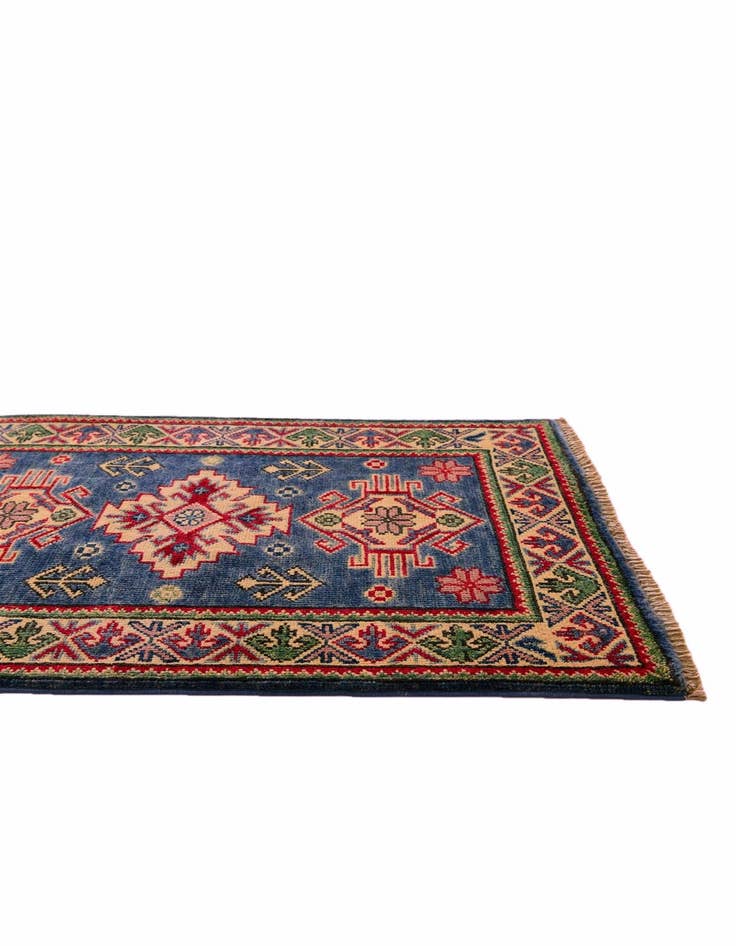 Detail image of 1' 11 x 2' 10 Hand Knotted Kazak Rug