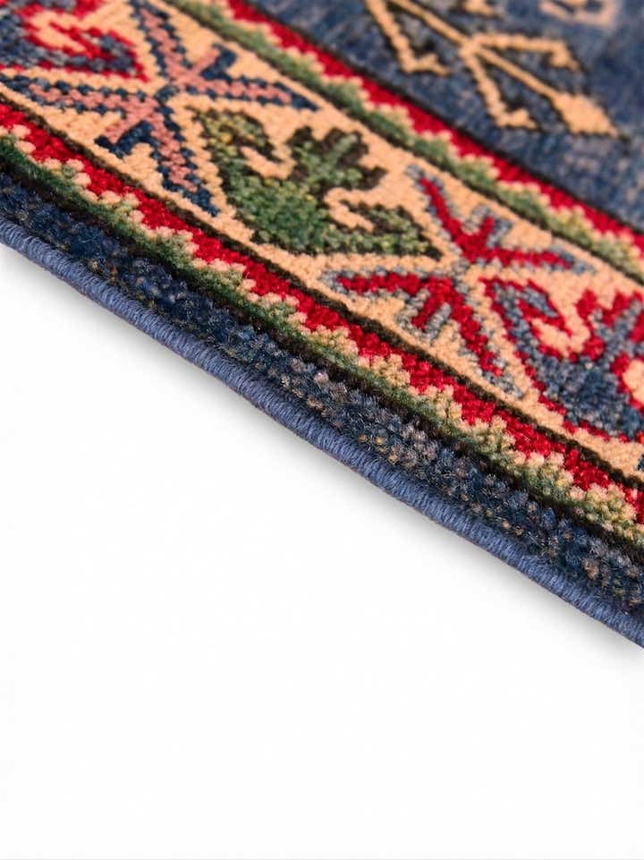 1' 11 x 2' 10 Hand Knotted Kazak Rug