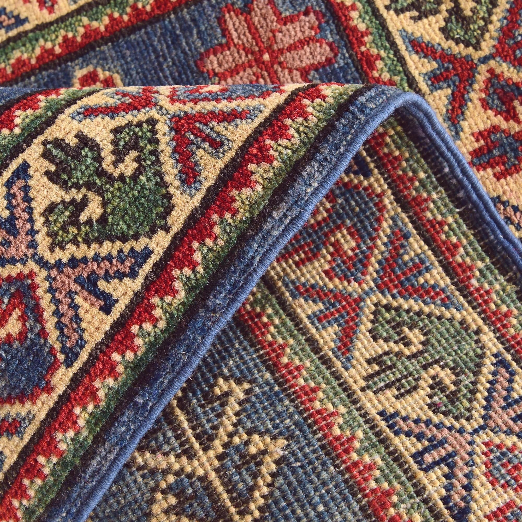 1' 11 x 2' 10 Hand Knotted Kazak Rug