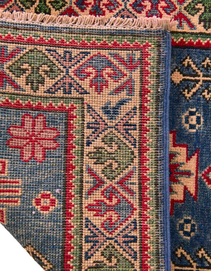 Detail image of 1' 11 x 2' 10 Hand Knotted Kazak Rug