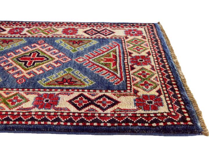 2' x 2' 10 Hand Knotted Kazak Rug
