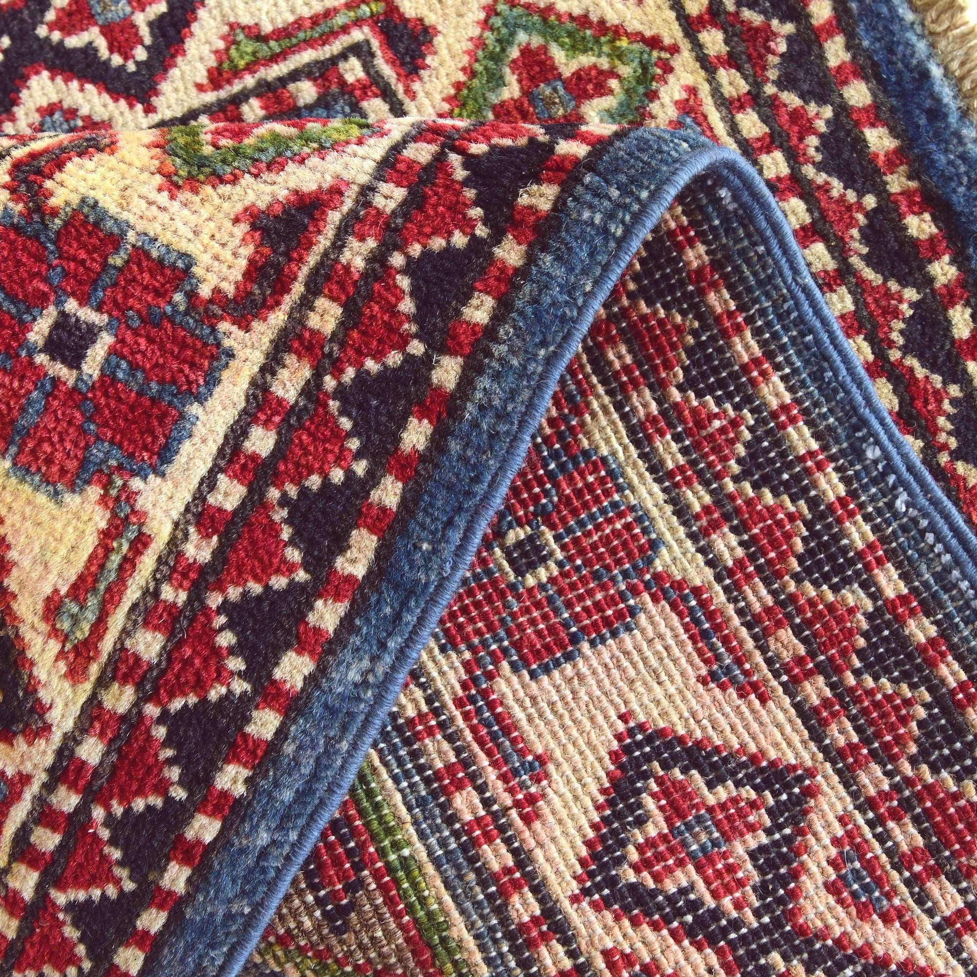 2' x 2' 10 Hand Knotted Kazak Rug
