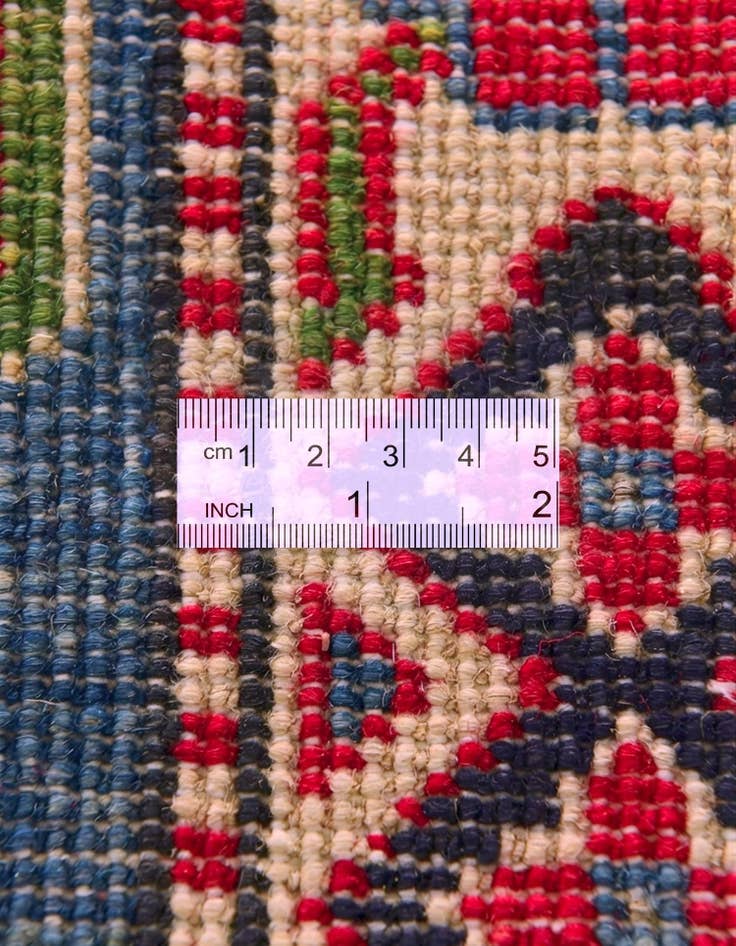 Detail image of 2' x 2' 10 Hand Knotted Kazak Rug