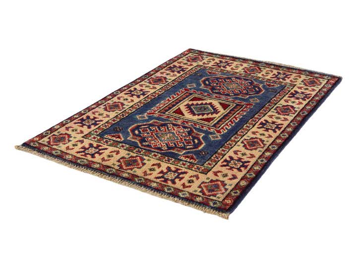 1' 11 x 2' 11 Hand Knotted Kazak Rug