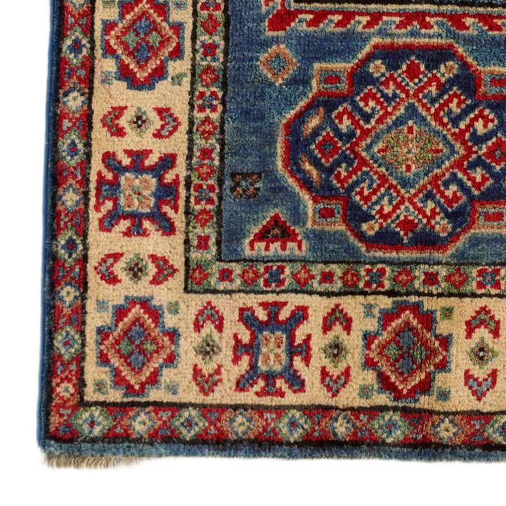 1' 11 x 2' 11 Hand Knotted Kazak Rug
