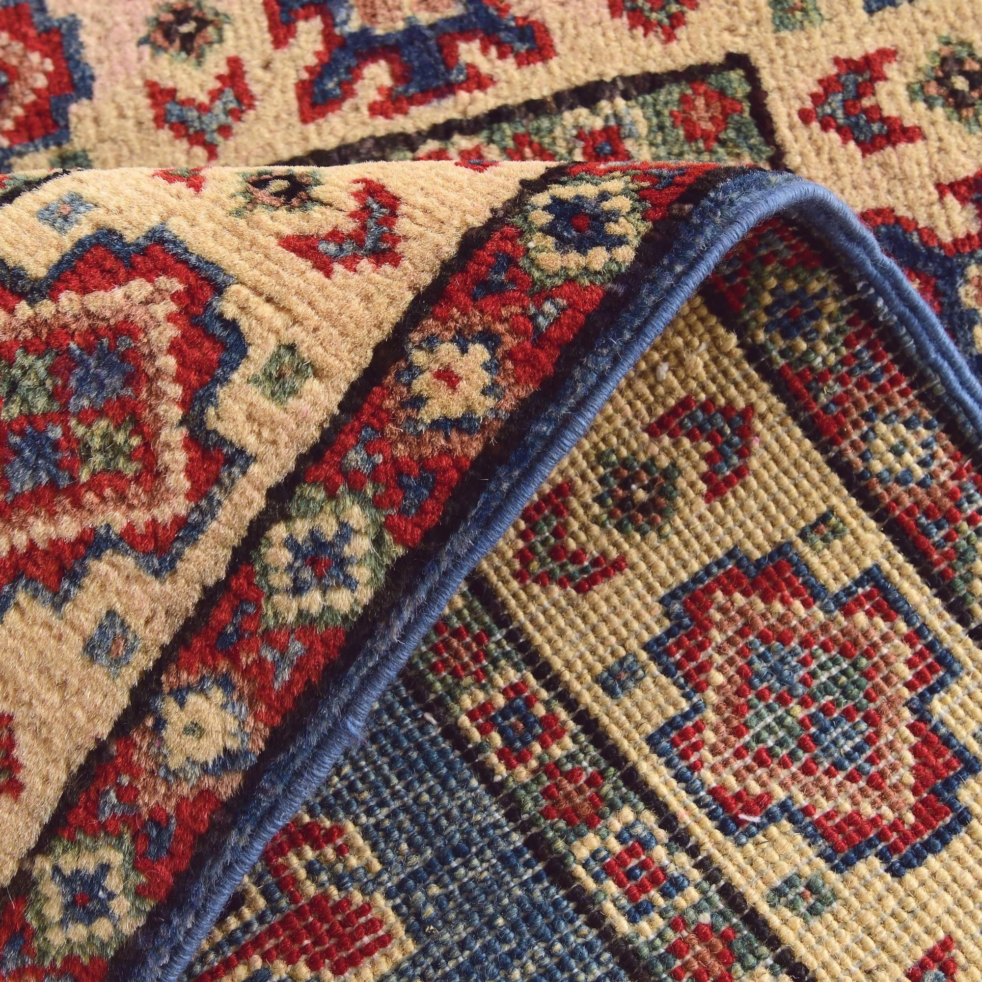 1' 11 x 2' 11 Hand Knotted Kazak Rug