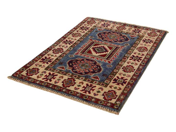 2' x 2' 11 Hand Knotted Kazak Rug