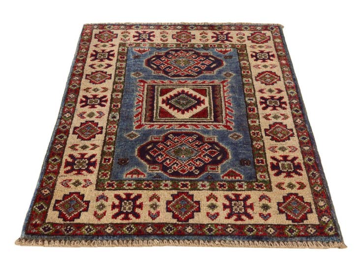 Detail image of 2' x 2' 11 Hand Knotted Kazak Rug