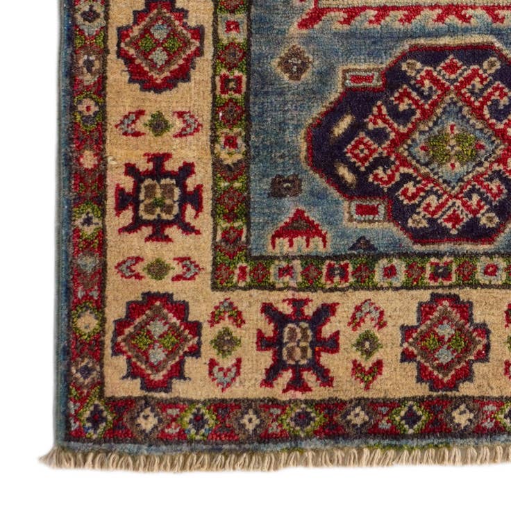 Detail image of 2' x 2' 11 Hand Knotted Kazak Rug