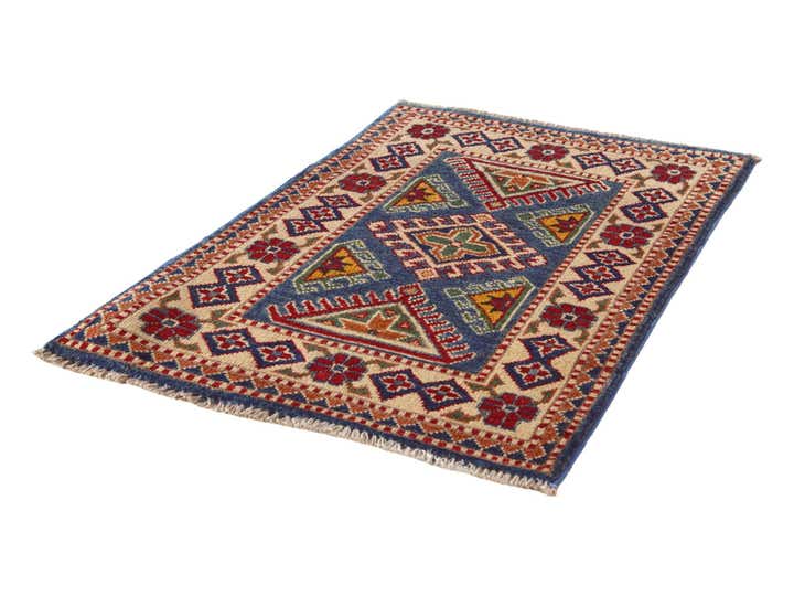 2' 1 x 2' 11 Hand Knotted Kazak Rug