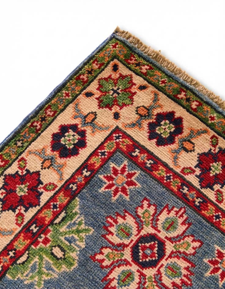 Detail image of 2' x 3' 1 Hand Knotted Kazak Rug